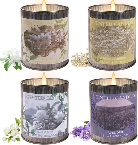 Scented candle gift set - gift, set,4